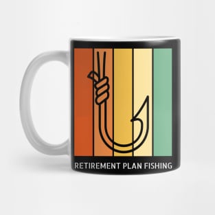 Retirement Plan Fishing Funny Fishing Mug